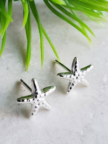 Starfish Silver Stud Earring