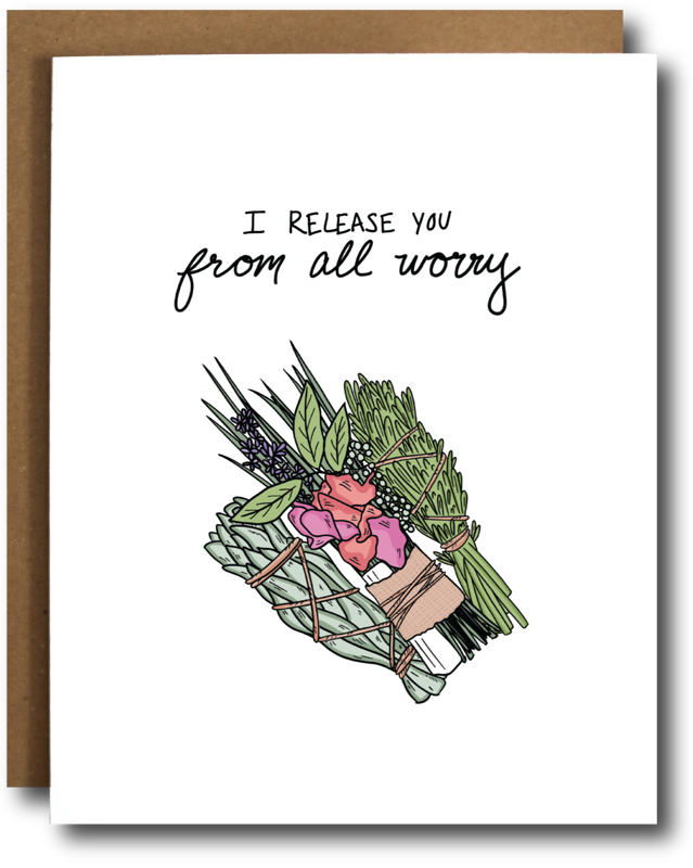 I release you from all worry