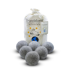 Cozy Grey Eco Dryer Balls - Organic Boutique