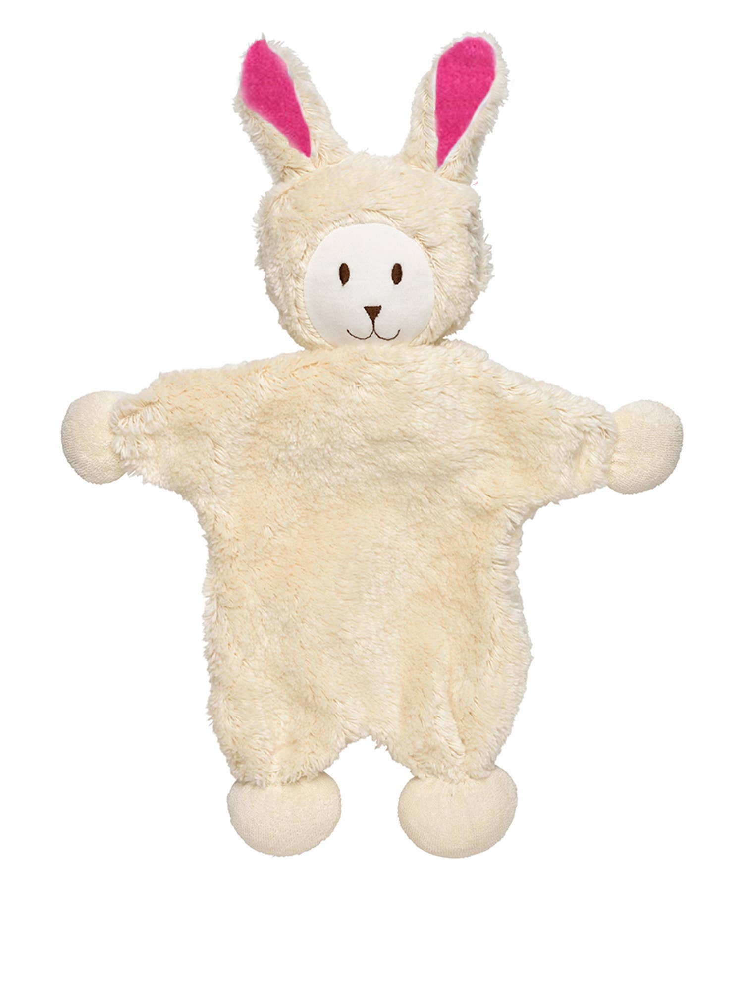 Snuggle Bunny Toy - Fuchsia Pink Ears - Organic Boutique
