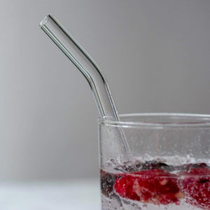 Curved Classic Glass Straw - Organic Boutique