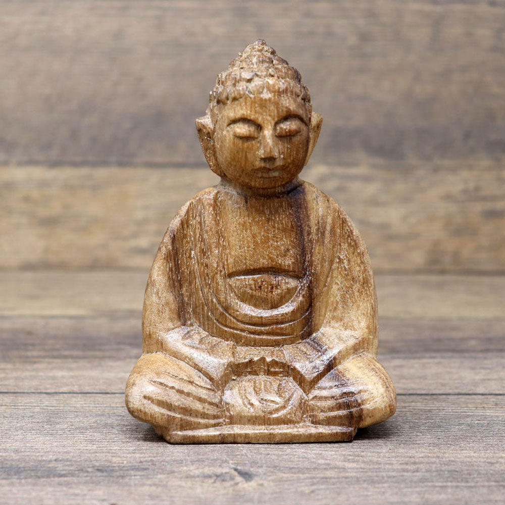 Small Wooden Buddha