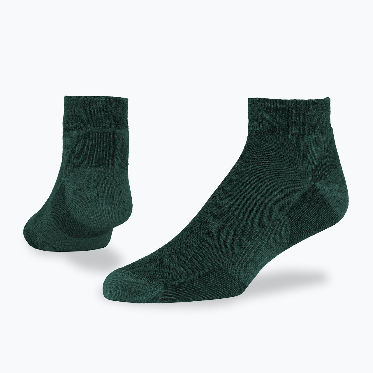 Urban Wool Ankle Socks - Dark Green