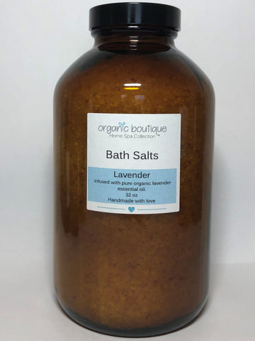 Lavender Mineral Bath Salts - Organic Boutique