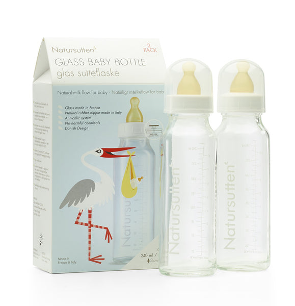 Glass Baby Bottles (8 oz)