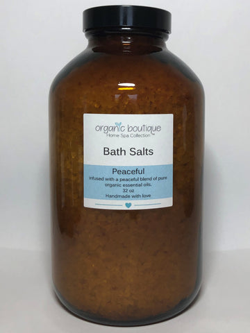 Peaceful Mineral Bath Salts - Organic Boutique