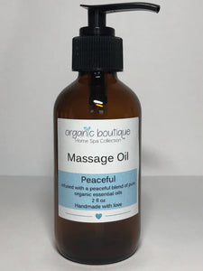 Peaceful Body / Massage Oil - Organic Boutique