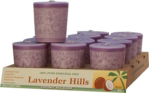 Votive Candle - Lavender Hills - Organic Boutique