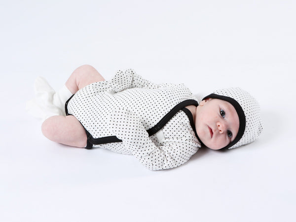 Polka Dot Baby Mittens - Organic Boutique