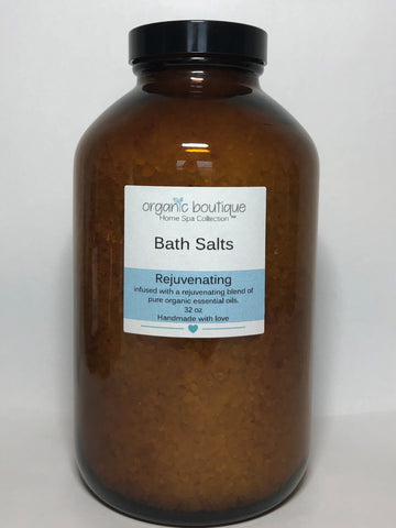 Rejuvenating Mineral Bath Salts - Organic Boutique