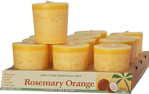 Votive Candle -Rosemary Orange - Organic Boutique
